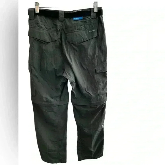 Columbia Convertible Pants Men's 30 x 30 Green Omni Shade Sun Protection Hiking - Picture 2 of 9